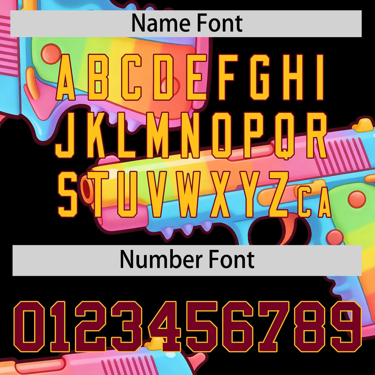 Custom Youth Baseball Jersey Black Crimson Sugar-Coated Firepower Graffiti Pattern Urban Fashion