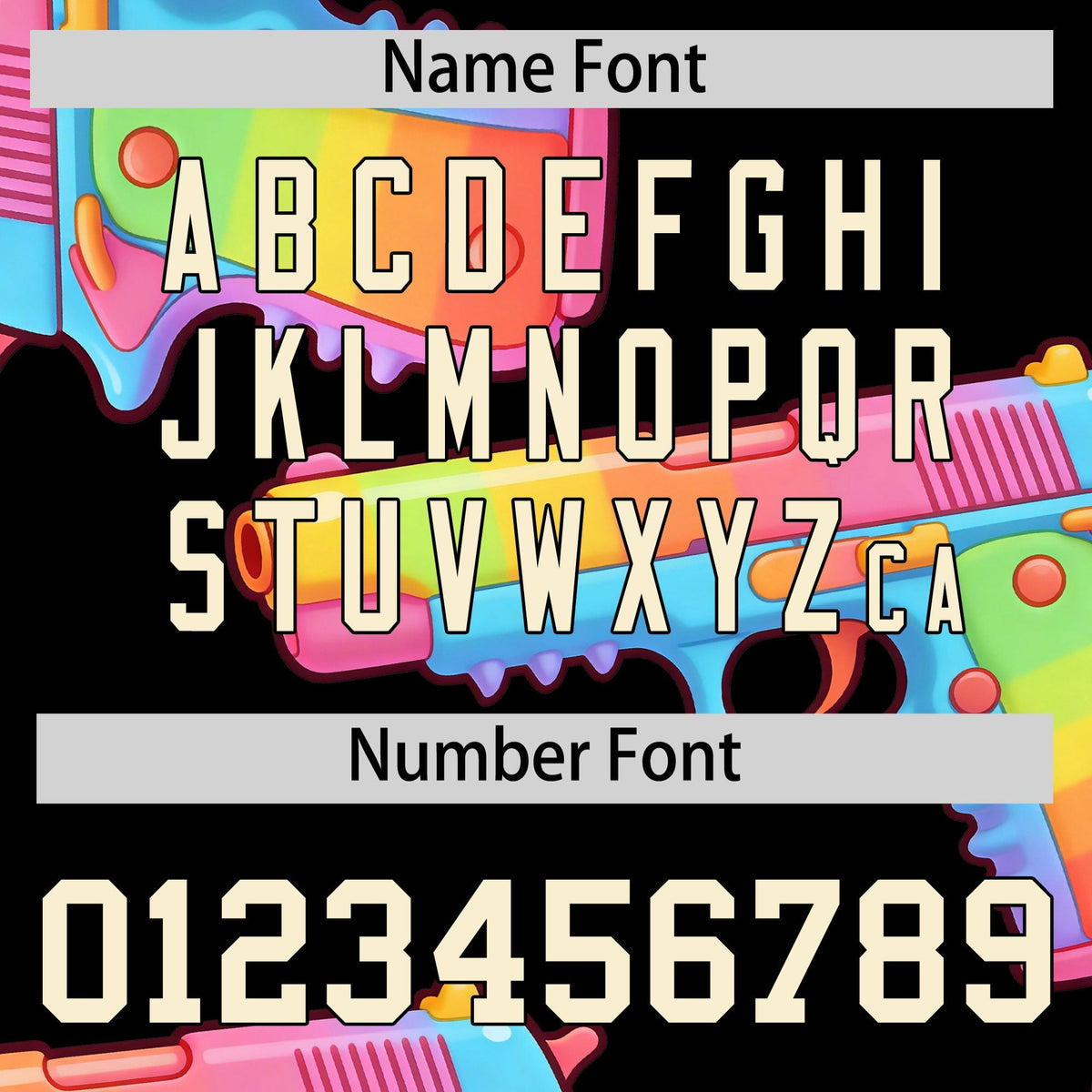 Custom Youth Baseball Jersey Black Cream Sugar-Coated Firepower Graffiti Pattern Street Style