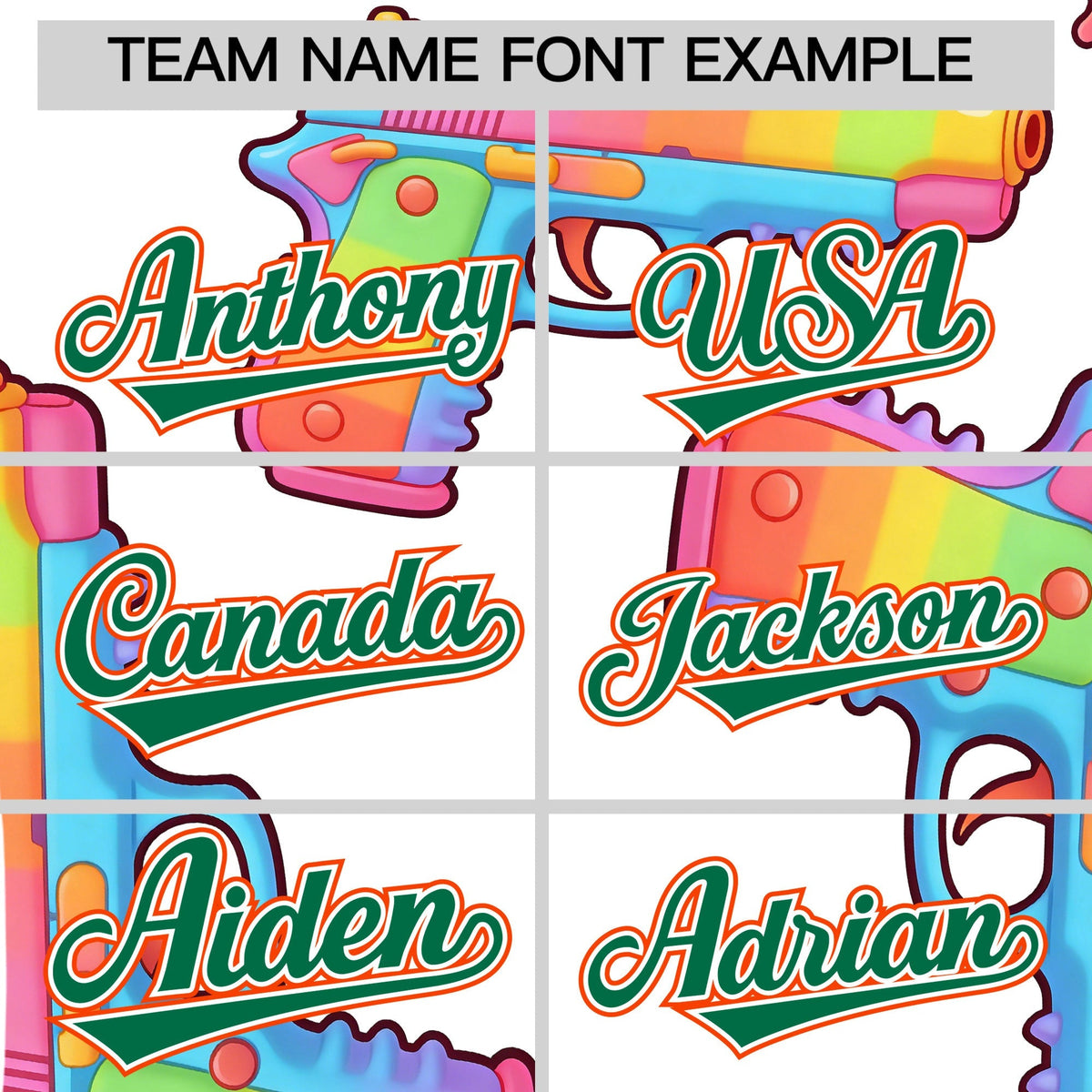 Custom Youth Baseball Jersey White Kelly Green Sugar-Coated Firepower Graffiti Pattern Street Style