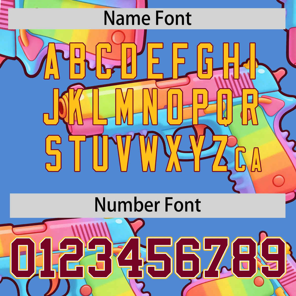 Custom Youth Baseball Jersey Powder Blue Crimson Sugar-Coated Firepower Graffiti Pattern Street Style