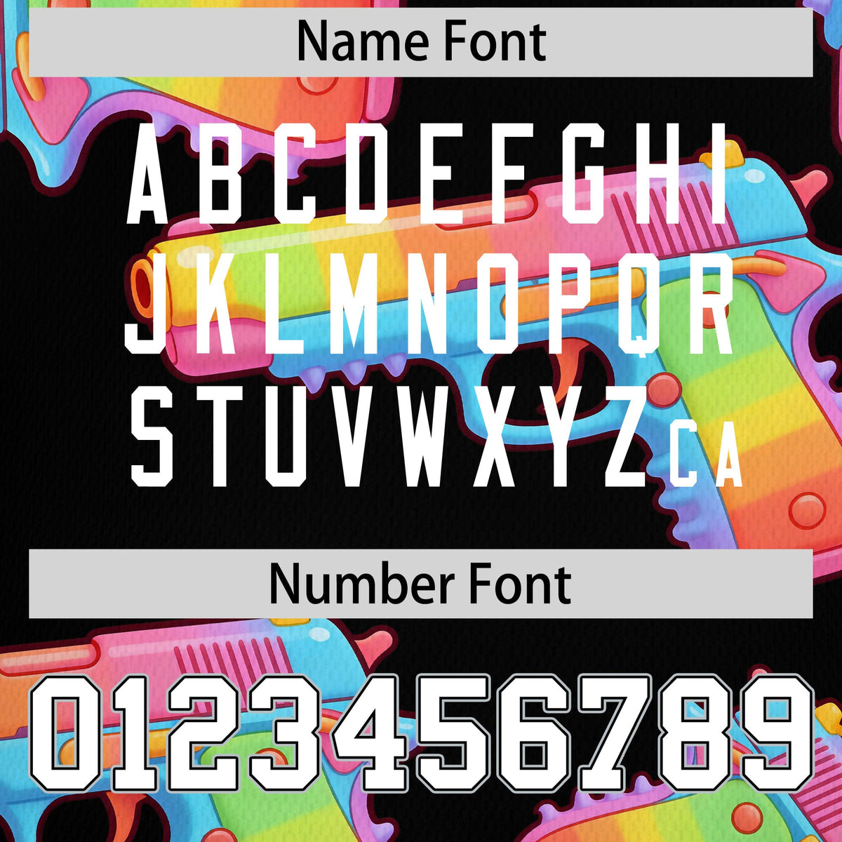 Custom Youth Baseball Jersey Black White Sugar-Coated Firepower Graffiti Pattern Street Style