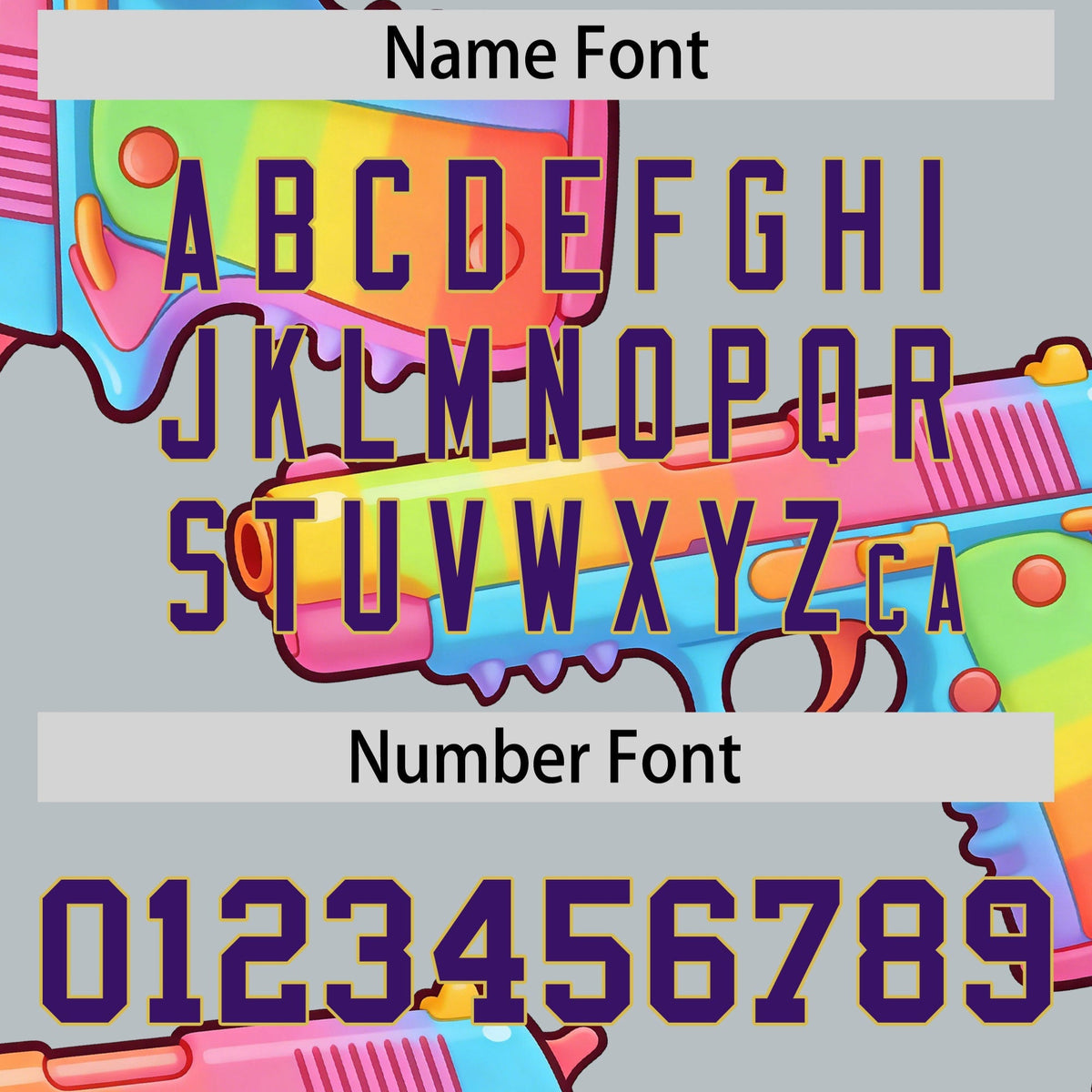 Custom Youth Baseball Jersey Silver Purple Sugar-Coated Firepower Graffiti Pattern Urban Fashion