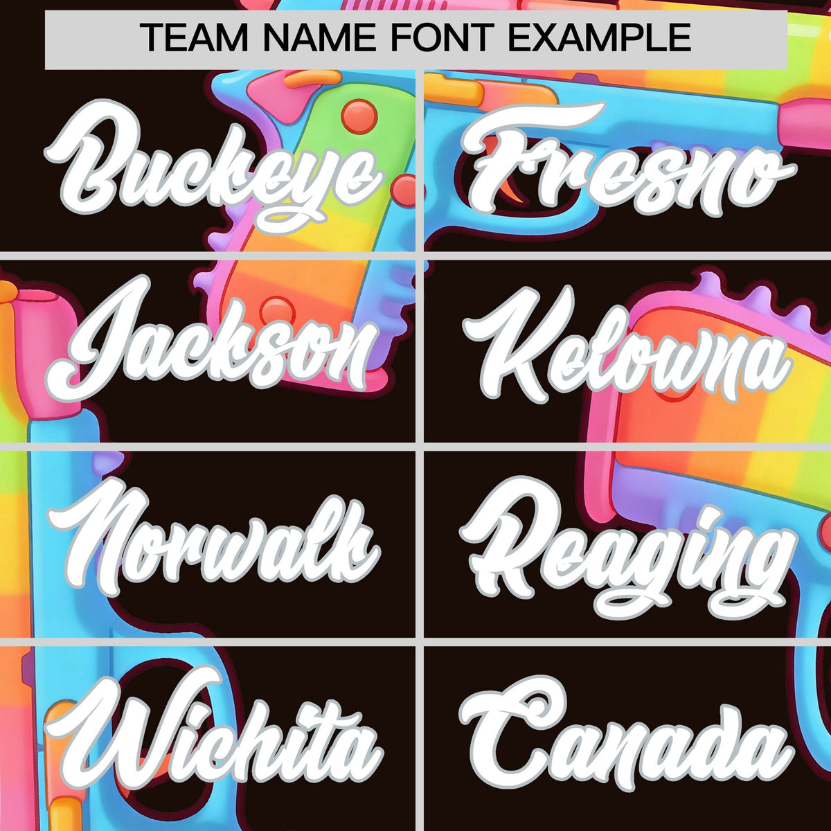 Custom Youth Baseball Jersey Brown White Sugar-Coated Firepower Graffiti Pattern Urban Fashion