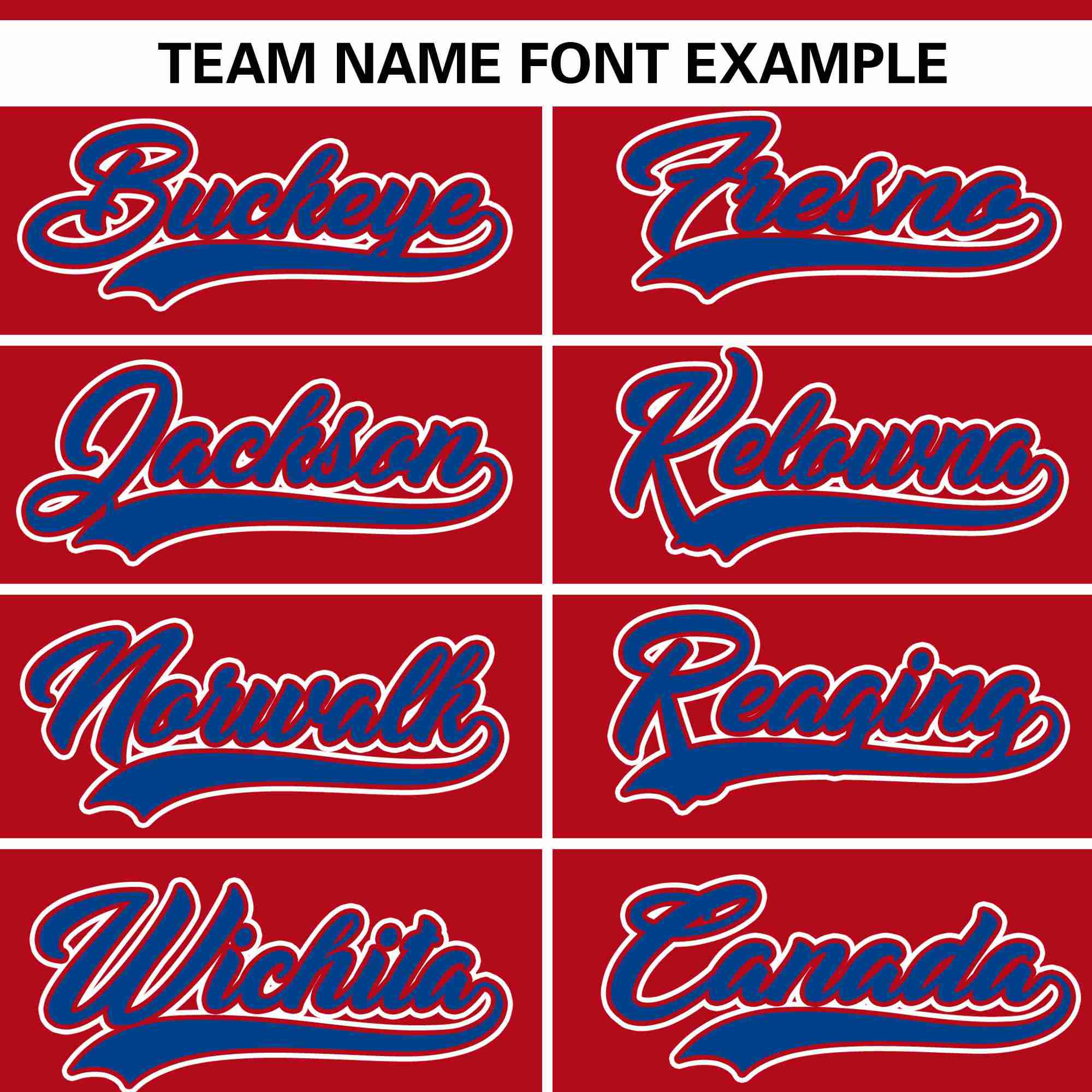 Custom Red Royal Raglan Sleeves Gradient Thick Stripe Authentic Baseball Jersey