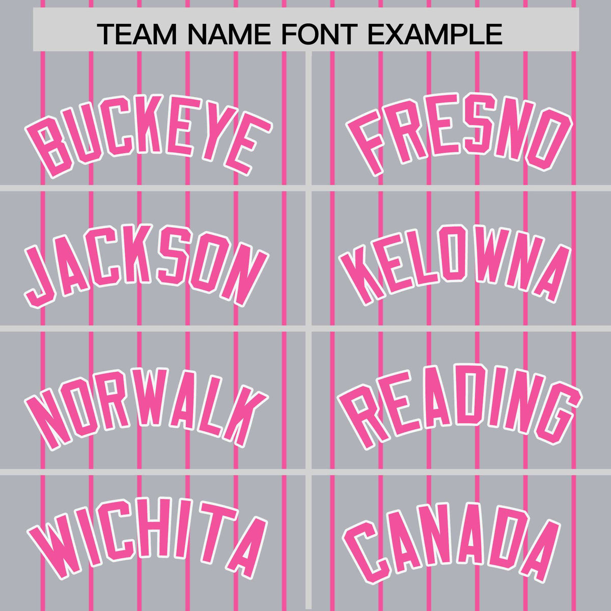 Custom Gray Pink Pinstripe Personalized Two-Tone Authentic Baseball Jersey