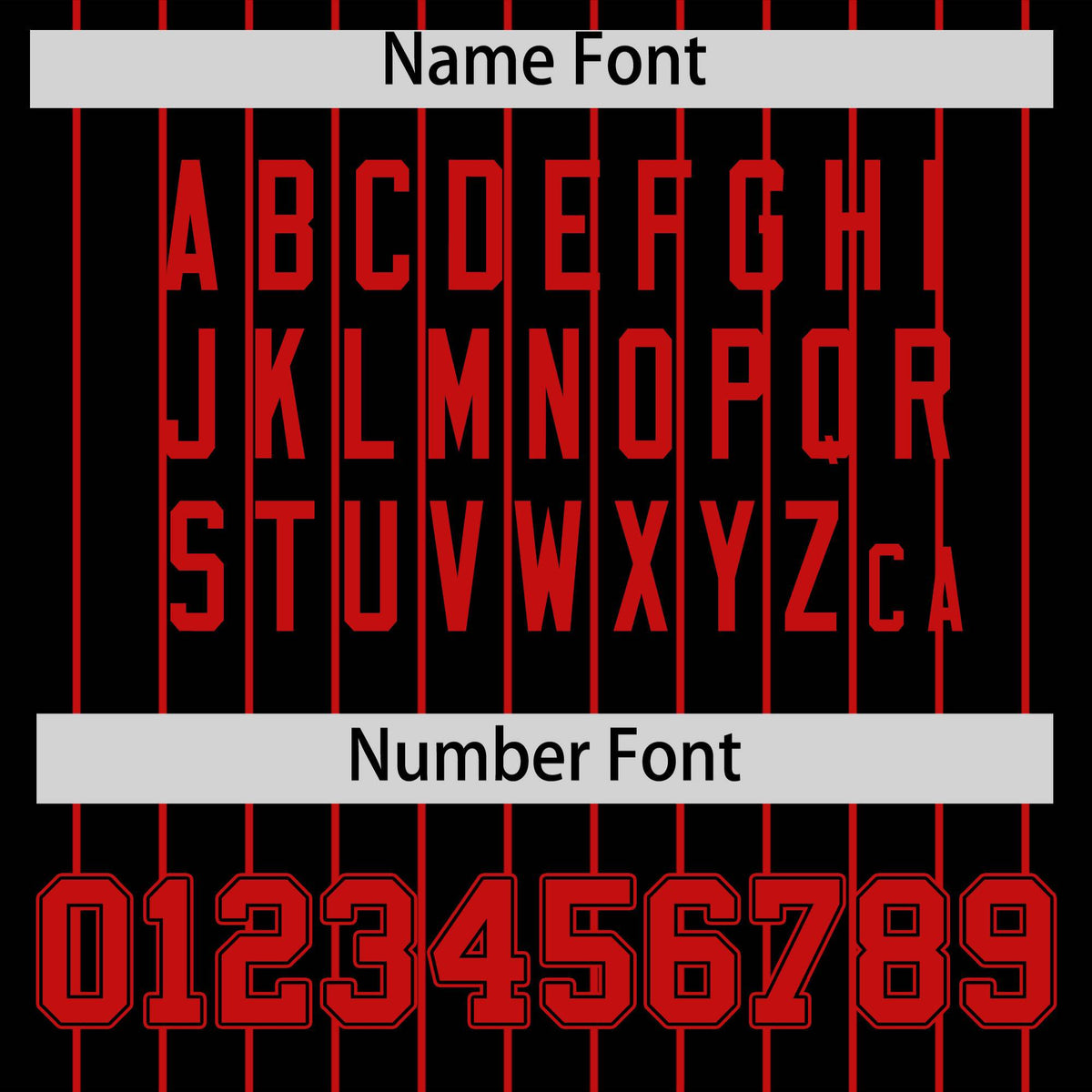 Custom Red Black Pinstripe Personalized Two-Tone Authentic Baseball Jersey