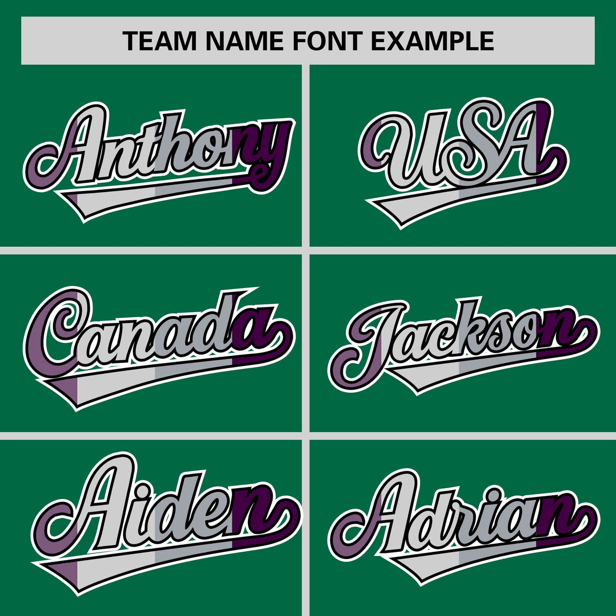 Custom Kelly Green Purple Genderless For Pride Month Classic Style Baseball Jersey| KXKSHOP