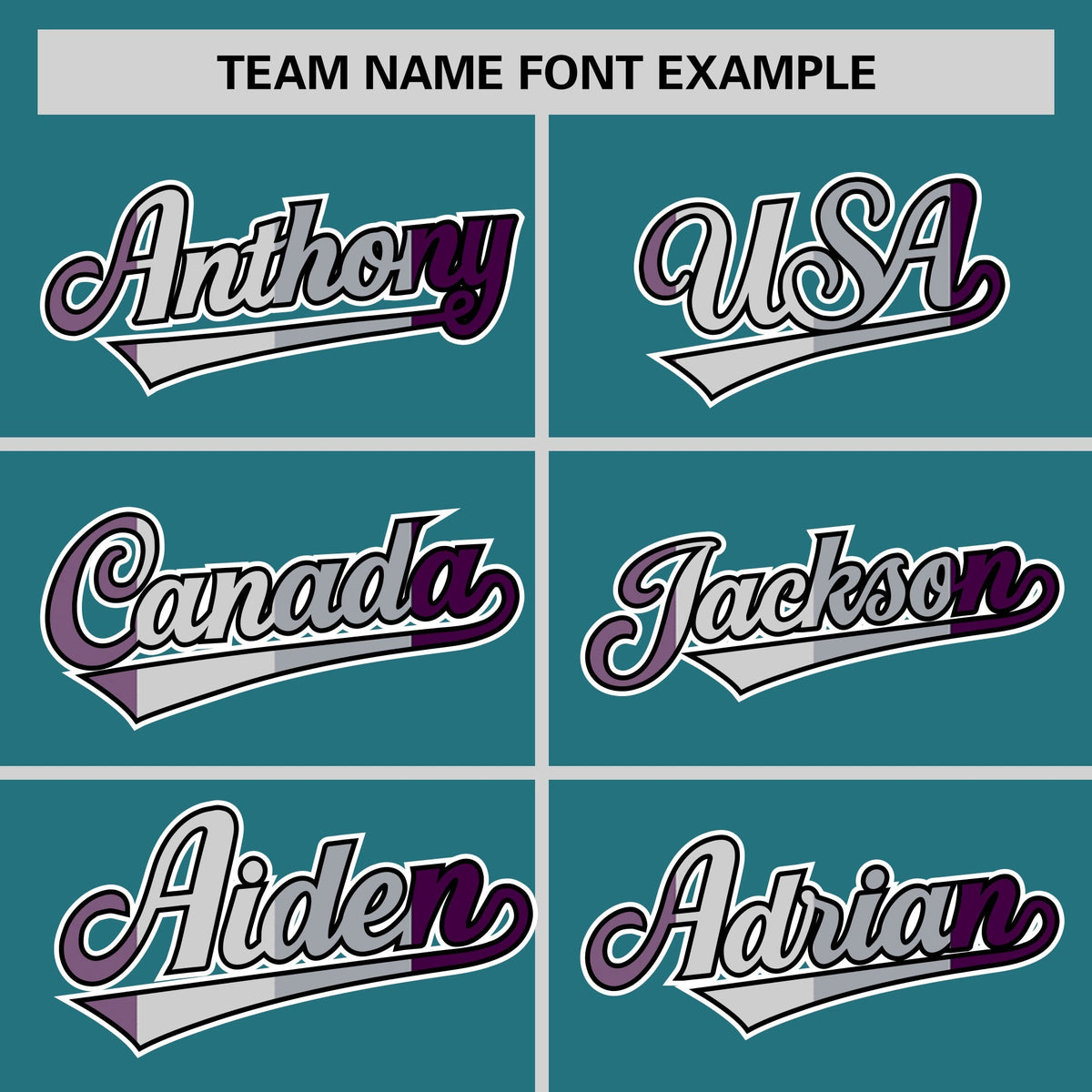 Custom Teal Purple Genderless For Pride Month Classic Style Baseball Jersey| KXKSHOP