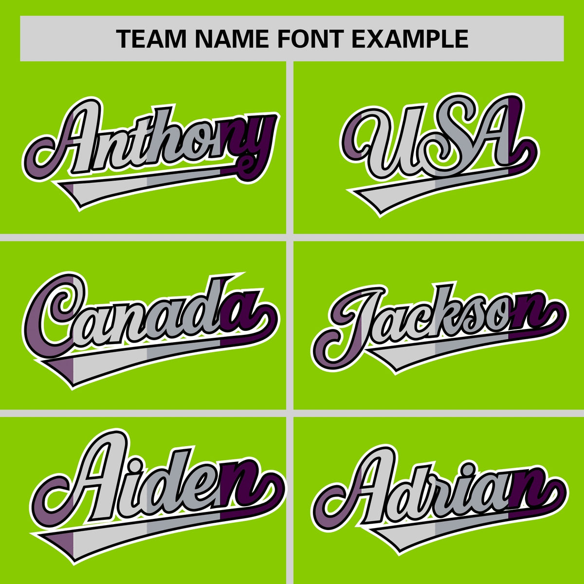 Custom Neon Green Purple Genderless For Pride Month Classic Style Baseball Jersey| KXKSHOP