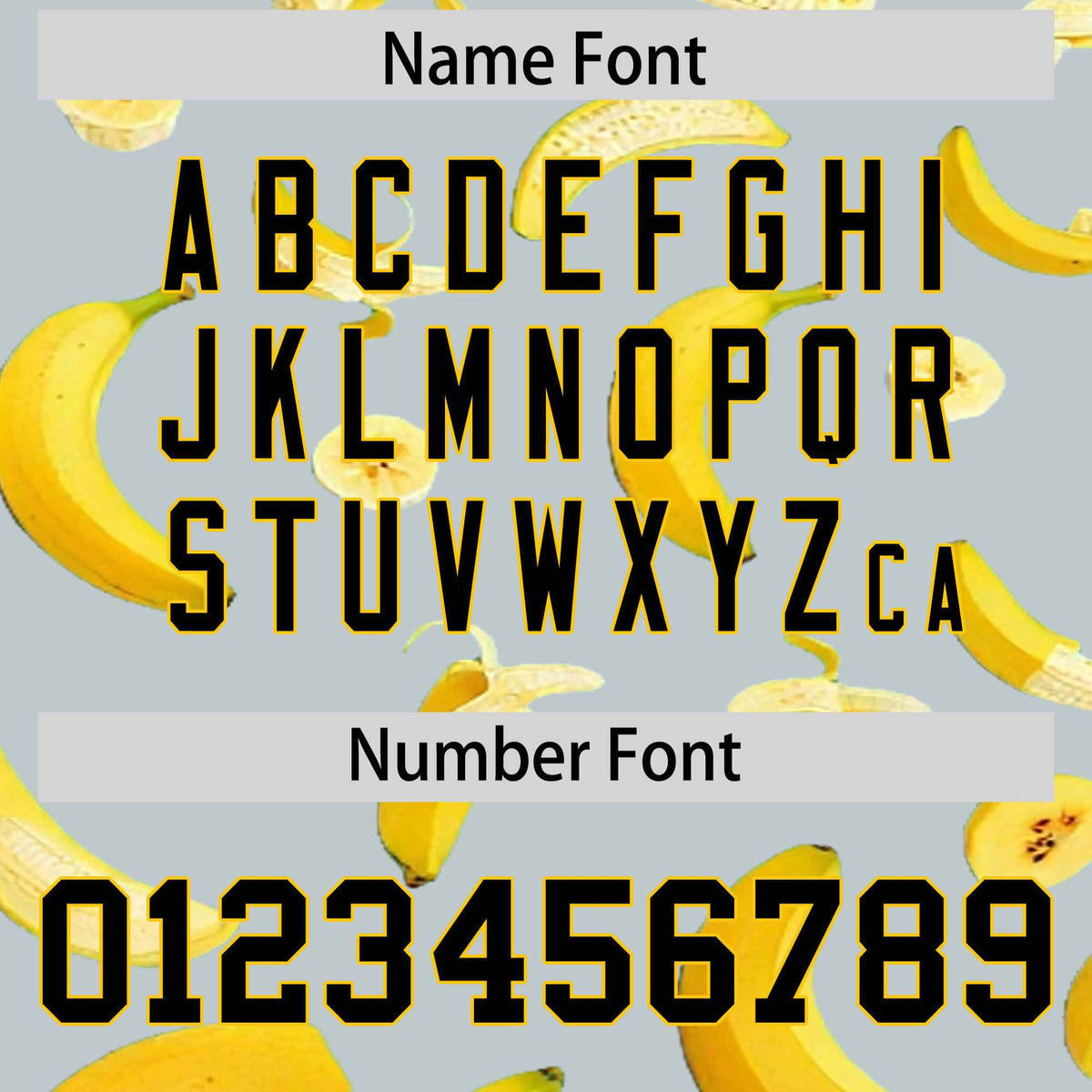 Custom Silver Banana Graffiti Pattern Fashion Authentic Baseball Jersey | Graffiti Pattern | Embroidery&amp;Dye-sublimation printing | KXKSHOP