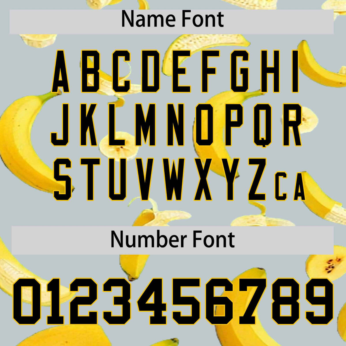 Custom Silver Banana Graffiti Pattern Fashion Authentic Baseball Jersey | Graffiti Pattern | Embroidery&amp;Dye-sublimation printing | KXKSHOP