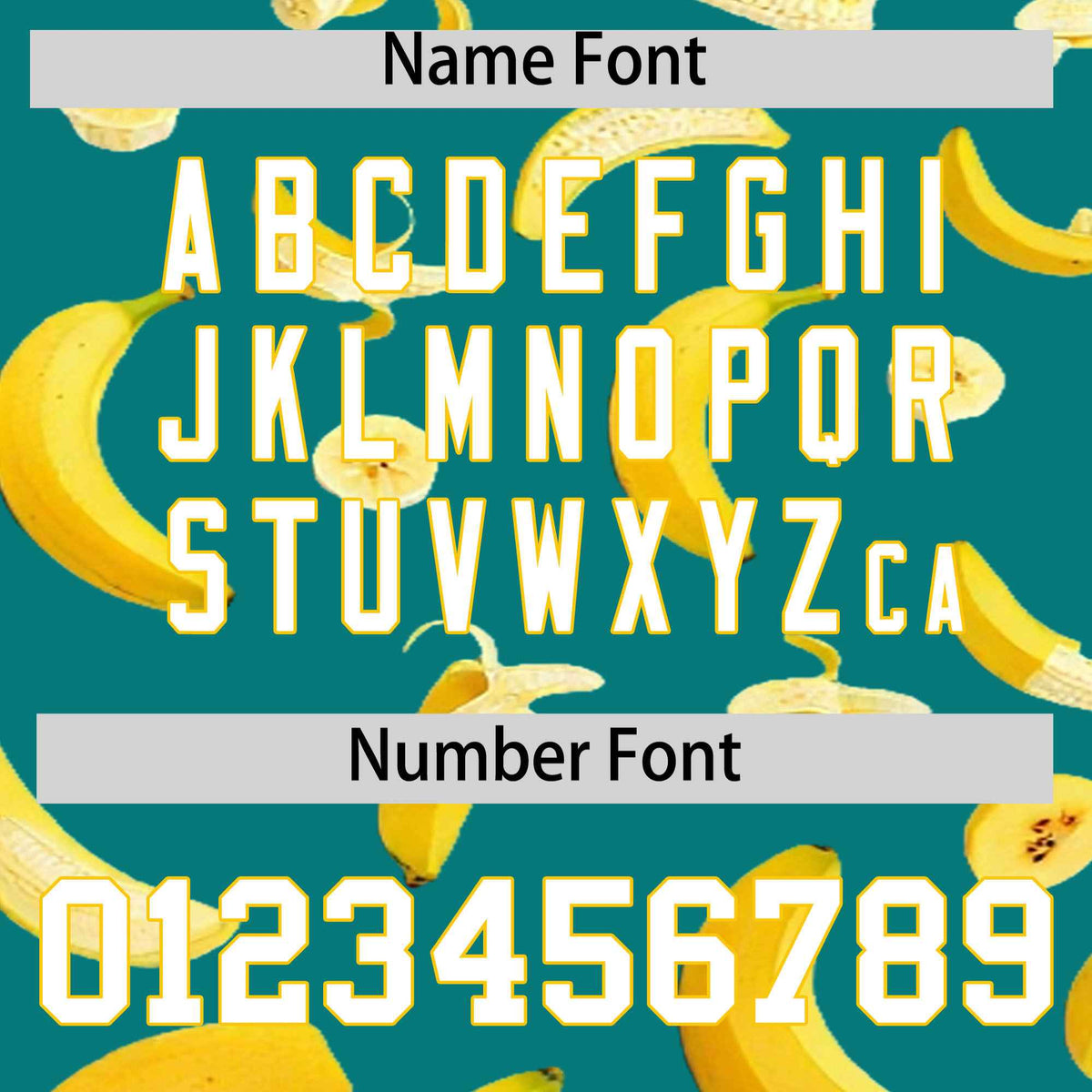 Custom Teal Banana Graffiti Pattern Fashion Authentic Baseball Jersey | Graffiti Pattern | Embroidery&amp;Dye-sublimation printing | KXKSHOP