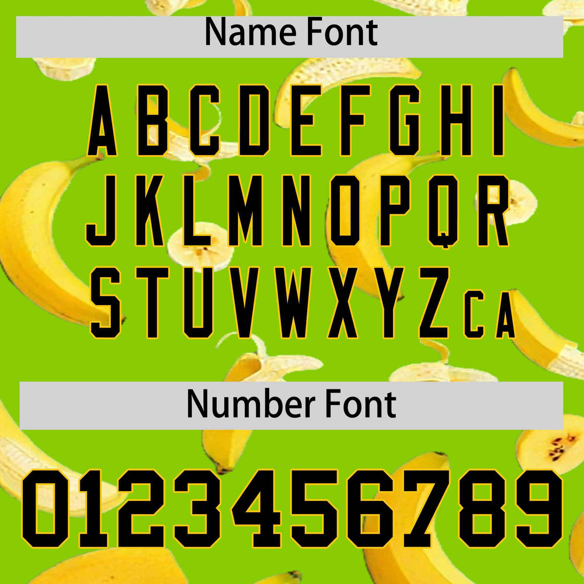 Custom Neon Green Banana Graffiti Pattern Fashion Authentic Baseball Jersey | Graffiti Pattern | Embroidery&amp;Dye-sublimation printing | KXKSHOP