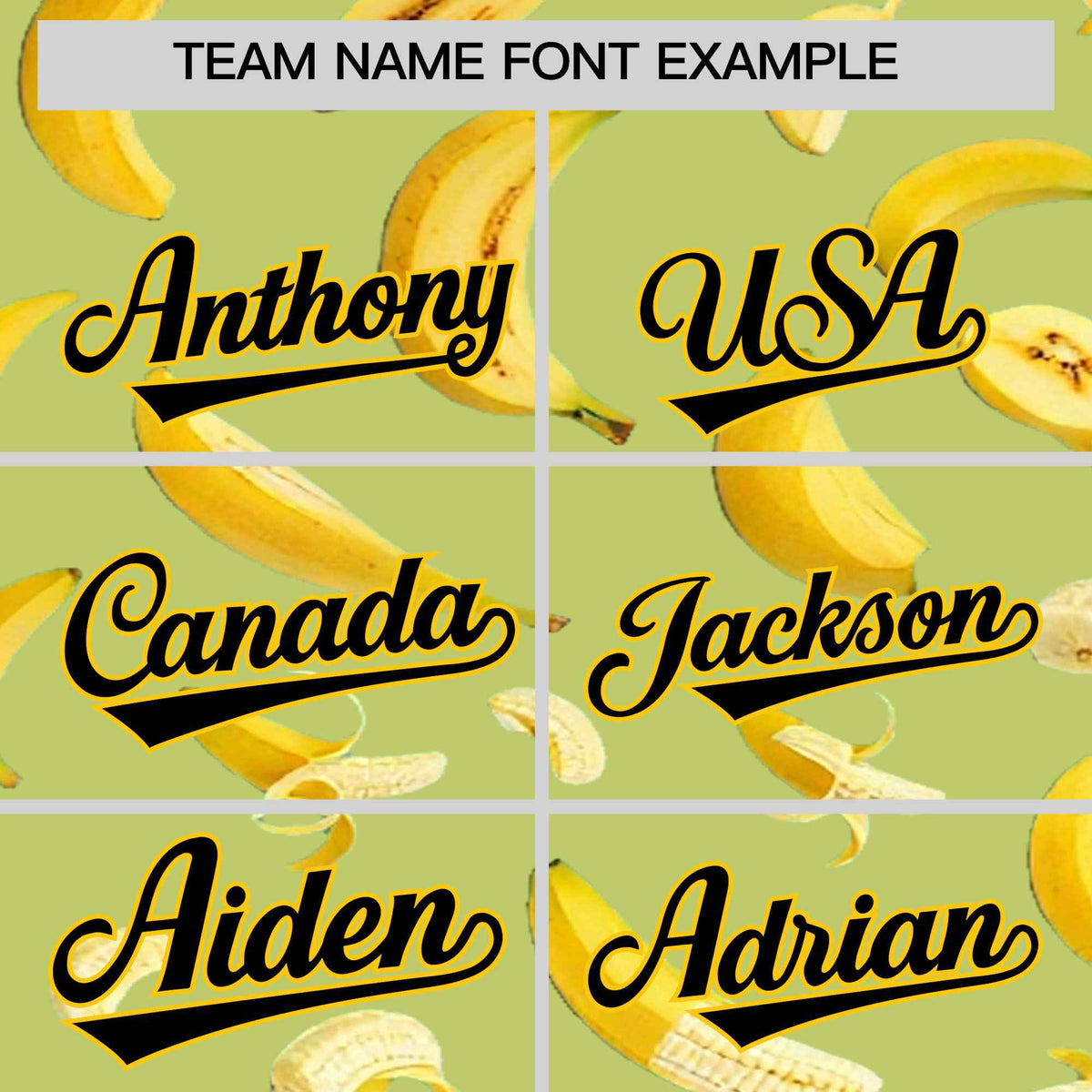 Custom Champagne Banana Graffiti Pattern Fashion Authentic Baseball Jersey | Graffiti Pattern | Embroidery&amp;Dye-sublimation printing | KXKSHOP