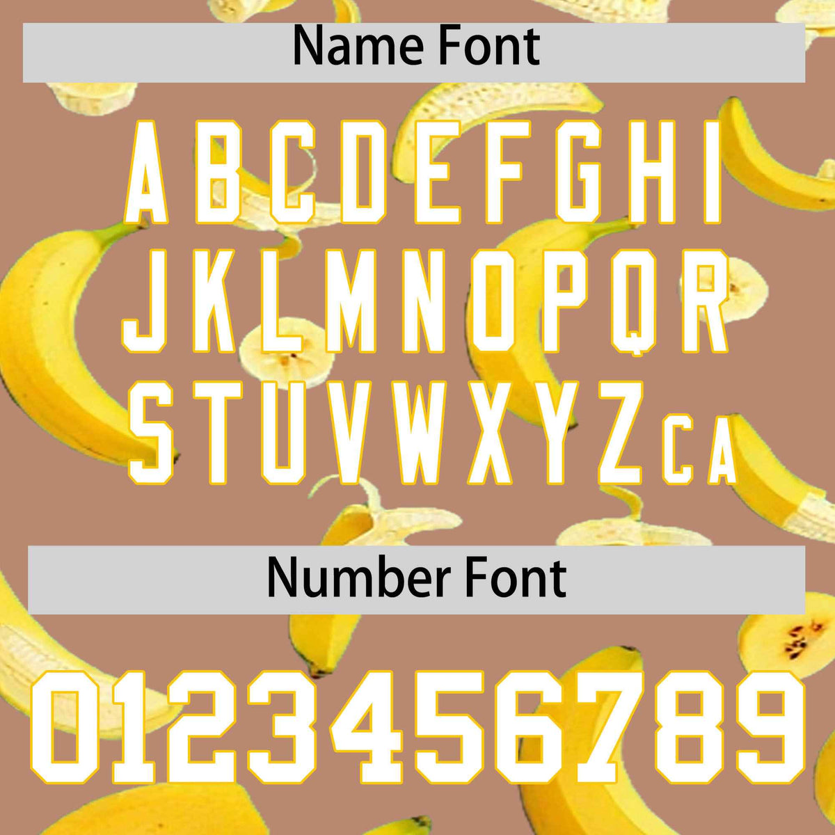 Custom Coffee Banana Graffiti Pattern Fashion Authentic Baseball Jersey | Graffiti Pattern | Embroidery&amp;Dye-sublimation printing | KXKSHOP