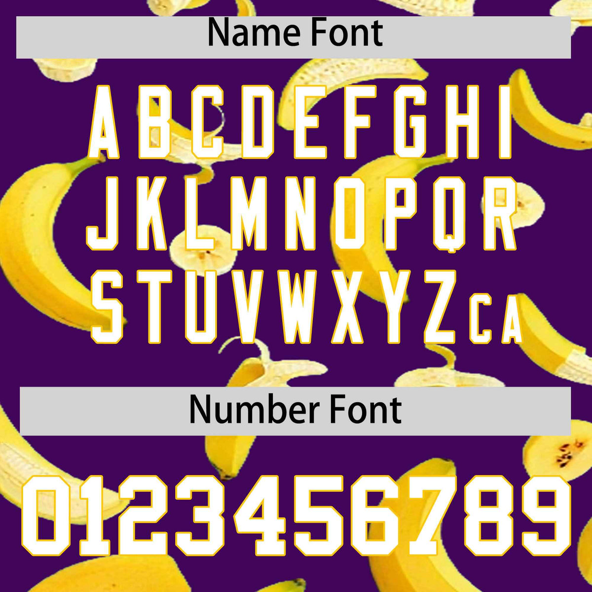 Custom Purple-02 Banana Graffiti Pattern Fashion Authentic Baseball Jersey | Graffiti Pattern | Embroidery&amp;Dye-sublimation printing | KXKSHOP