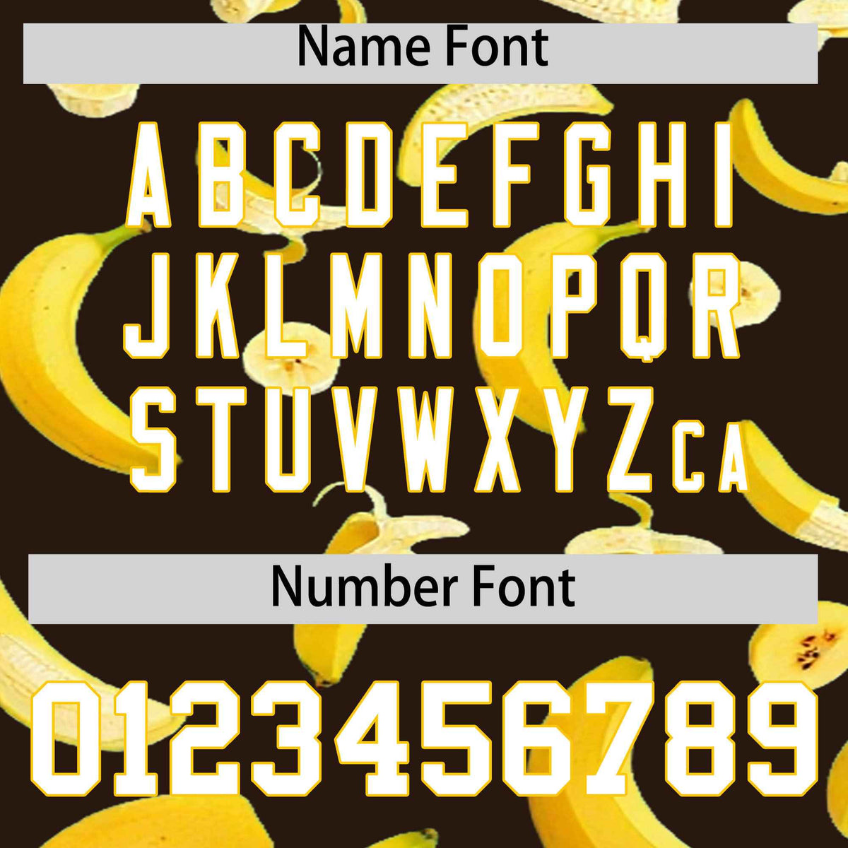 Custom Brown Banana Graffiti Pattern Fashion Authentic Baseball Jersey | Graffiti Pattern | Embroidery&amp;Dye-sublimation printing | KXKSHOP