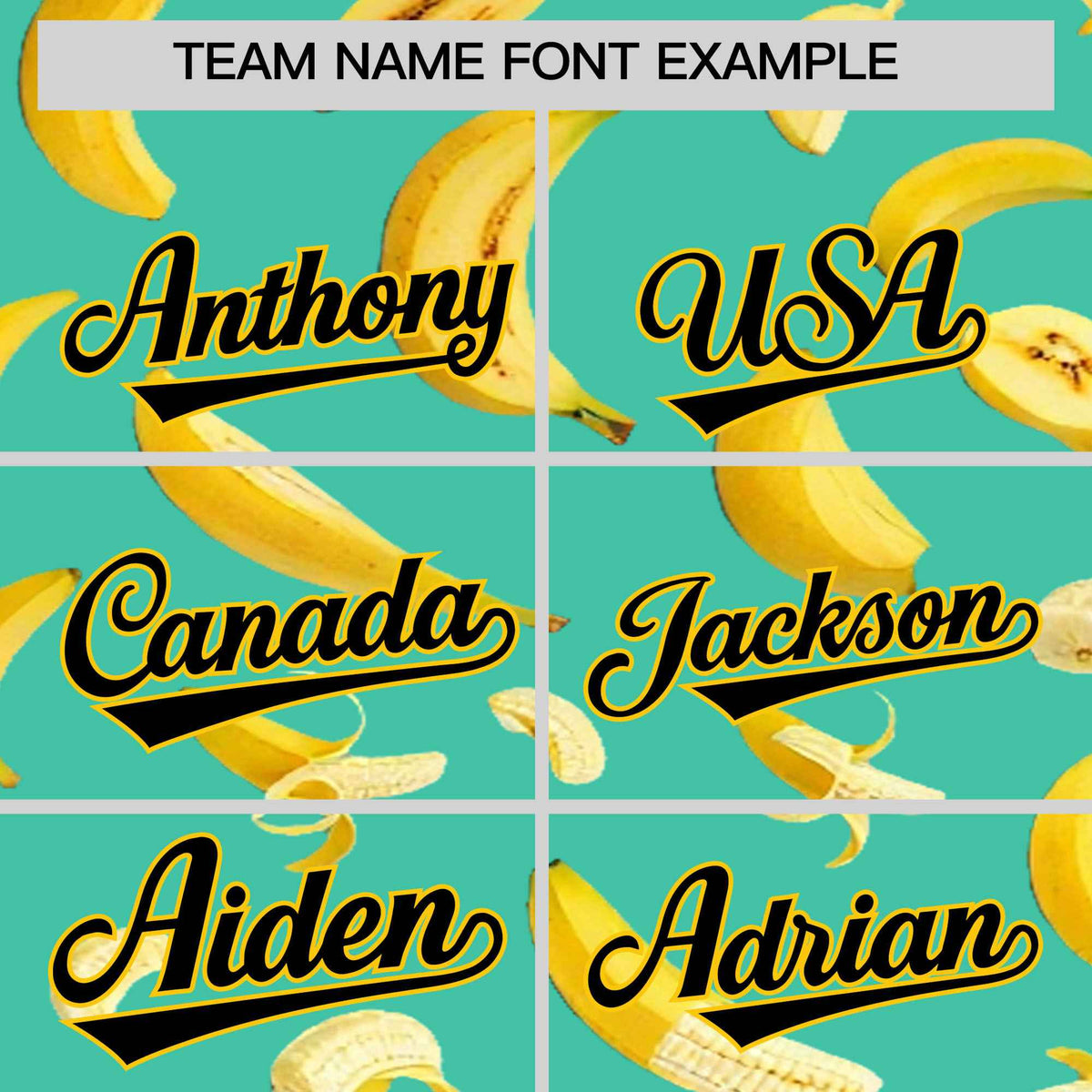 Custom Bright Green Banana Graffiti Pattern Fashion Authentic Baseball Jersey | Graffiti Pattern | Embroidery&amp;Dye-sublimation printing | KXKSHOP