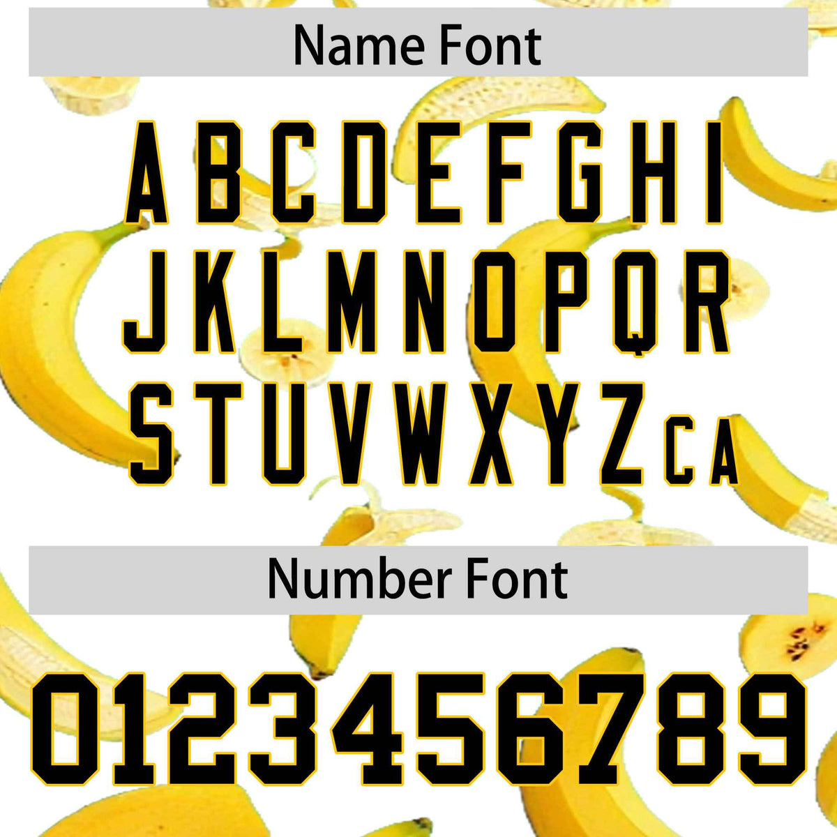 Custom White Banana Graffiti Pattern Fashion Authentic Baseball Jersey | Graffiti Pattern | Embroidery&amp;Dye-sublimation printing | KXKSHOP