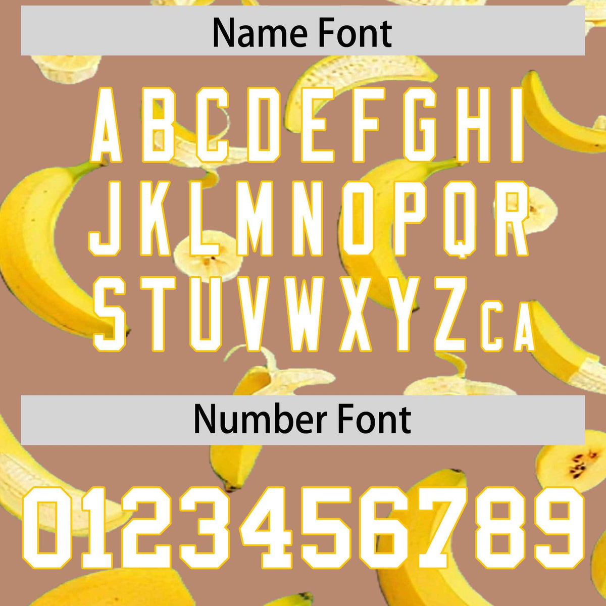 Custom Coffee Banana Graffiti Pattern Fashion Authentic Baseball Jersey | Graffiti Pattern | Embroidery&amp;Dye-sublimation printing | KXKSHOP