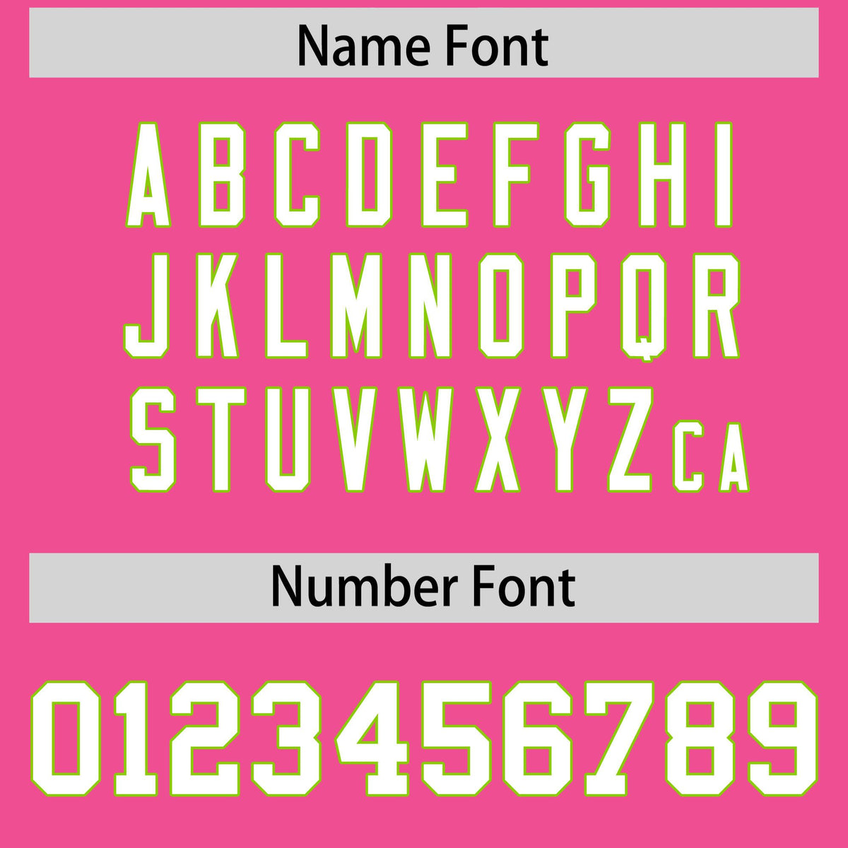 Custom Pink Neon Green Star Pattern Thick Stripes Baseball Jersey