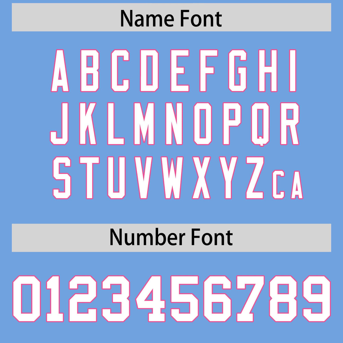 Custom Light Blue Pink Star Pattern Thick Stripes Baseball Jersey