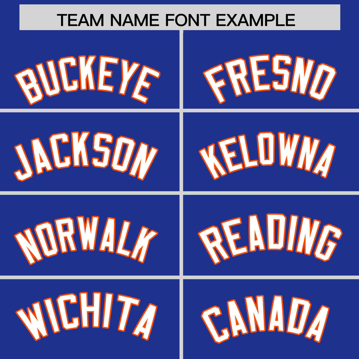 Custom Royal Blue Orange Star Pattern Thick Stripes Baseball Jersey