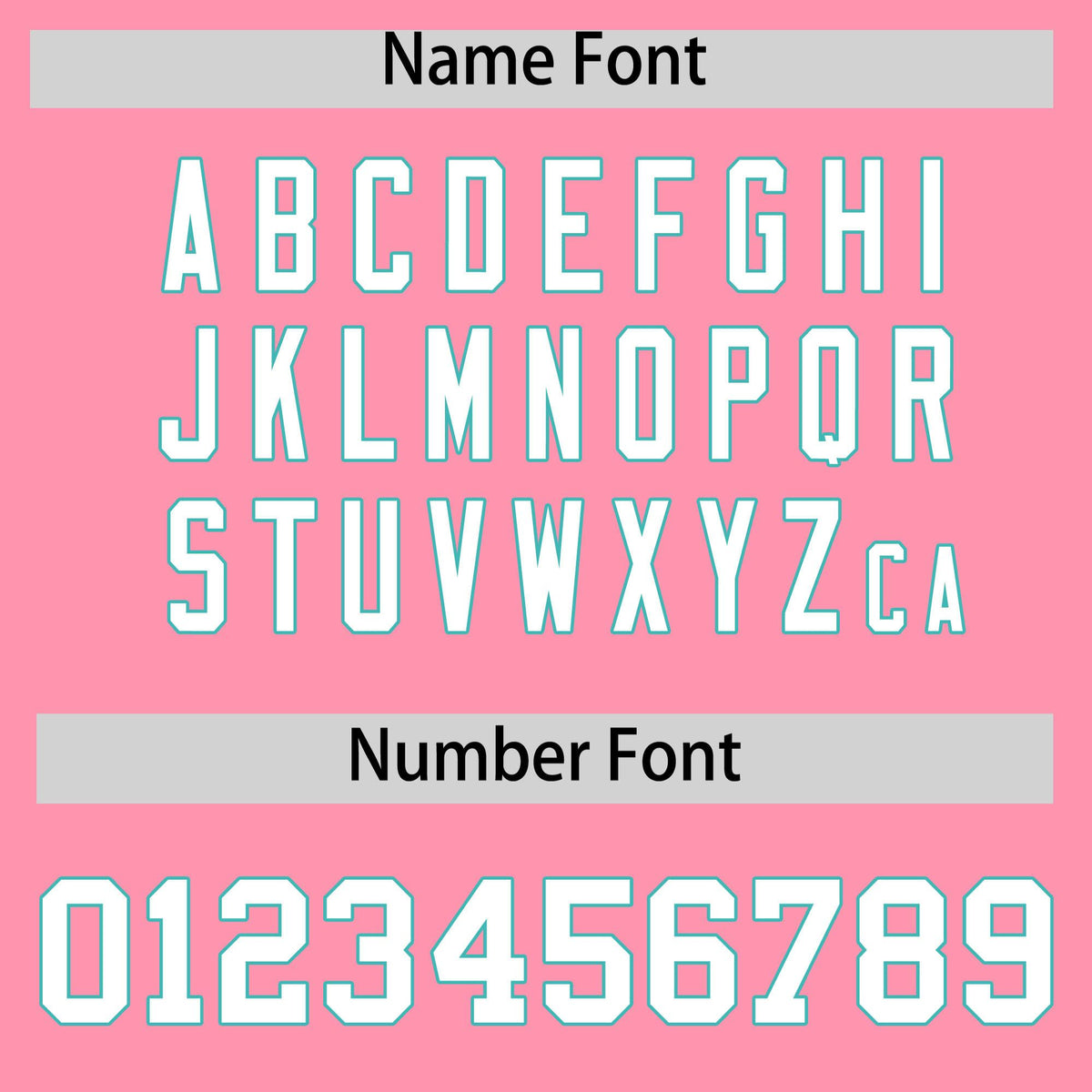 Custom Light Pink Teal Star Pattern Thick Stripes Baseball Jersey| KXKSHOP