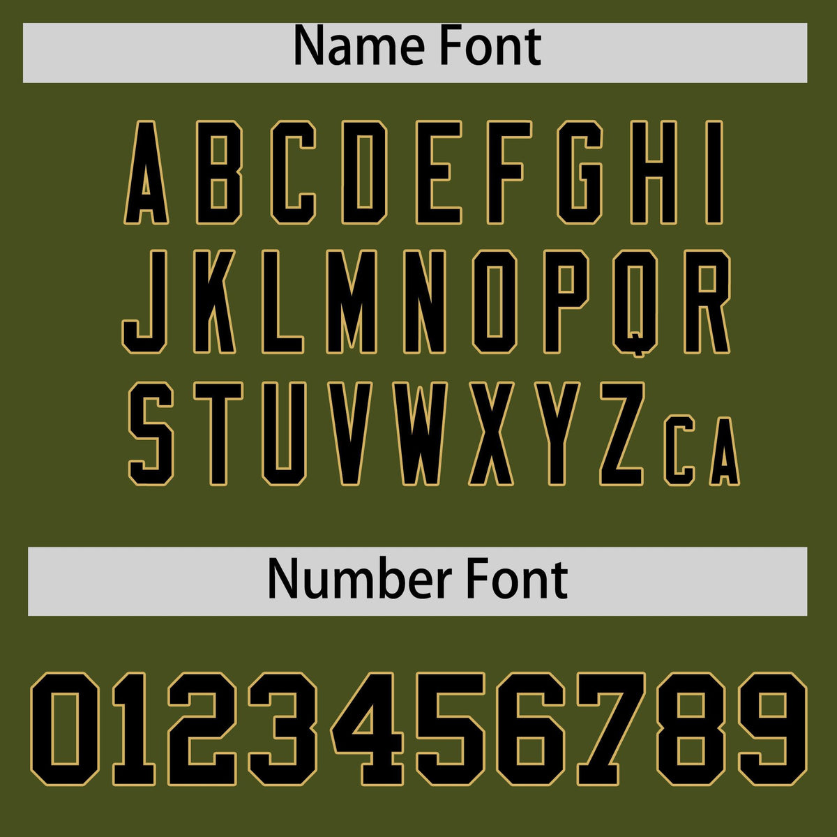 Custom Olive Old Gold Star Pattern Thick Stripes Baseball Jersey| KXKSHOP