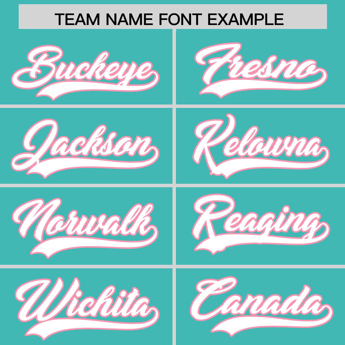 Custom Teal Light Pink Star Pattern Thick Stripes Baseball Jersey