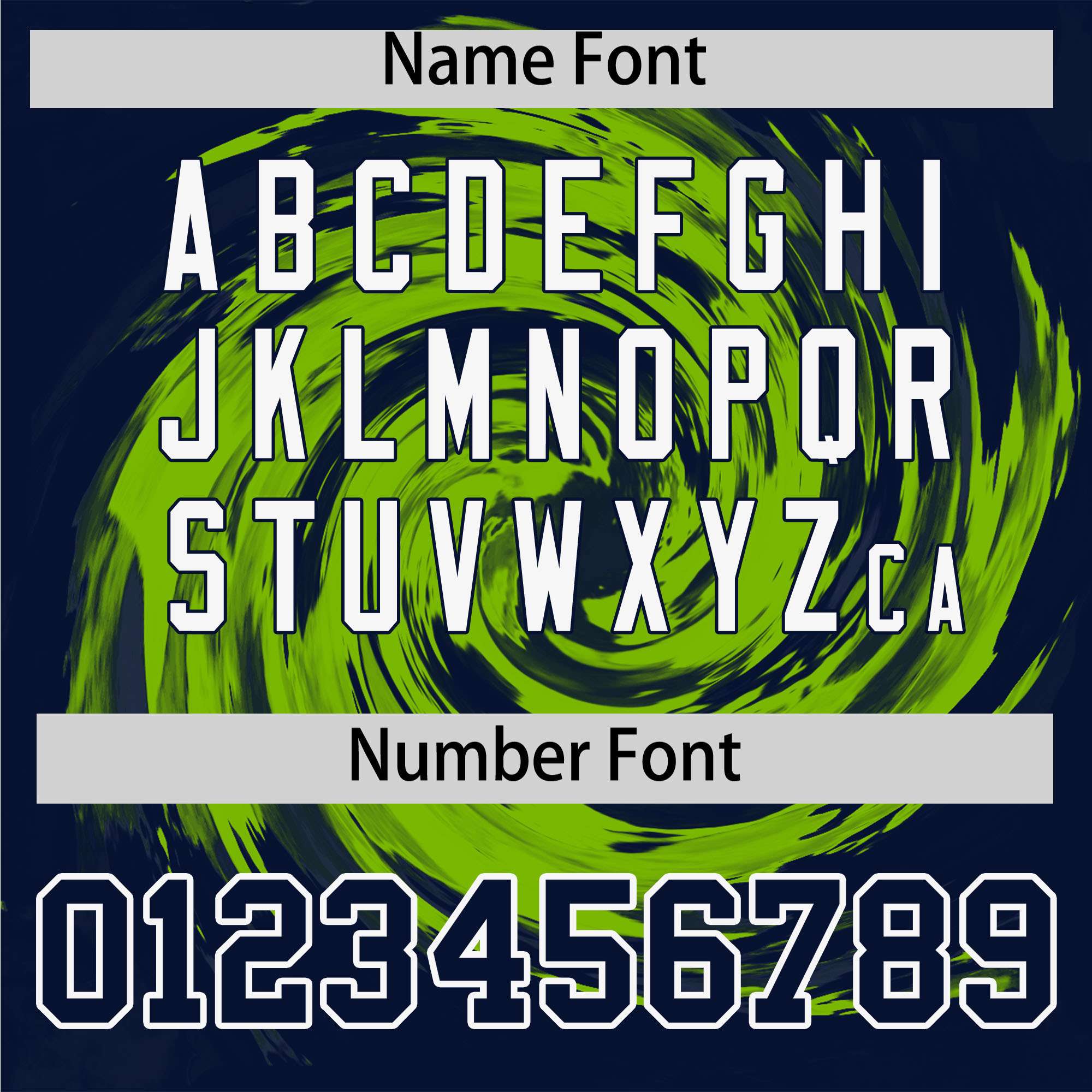 Custom Neon Green Navy Swirl Graffiti Pattern Authentic Baseball Jersey