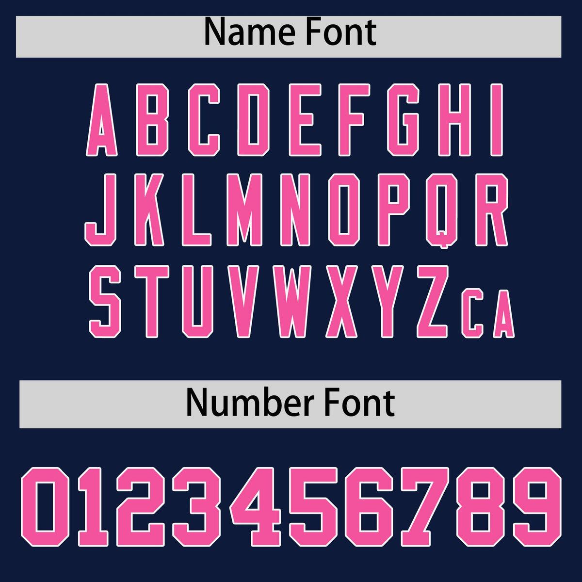 Custom Navy Pink Star Ribbing Authentic Baseball Jersey