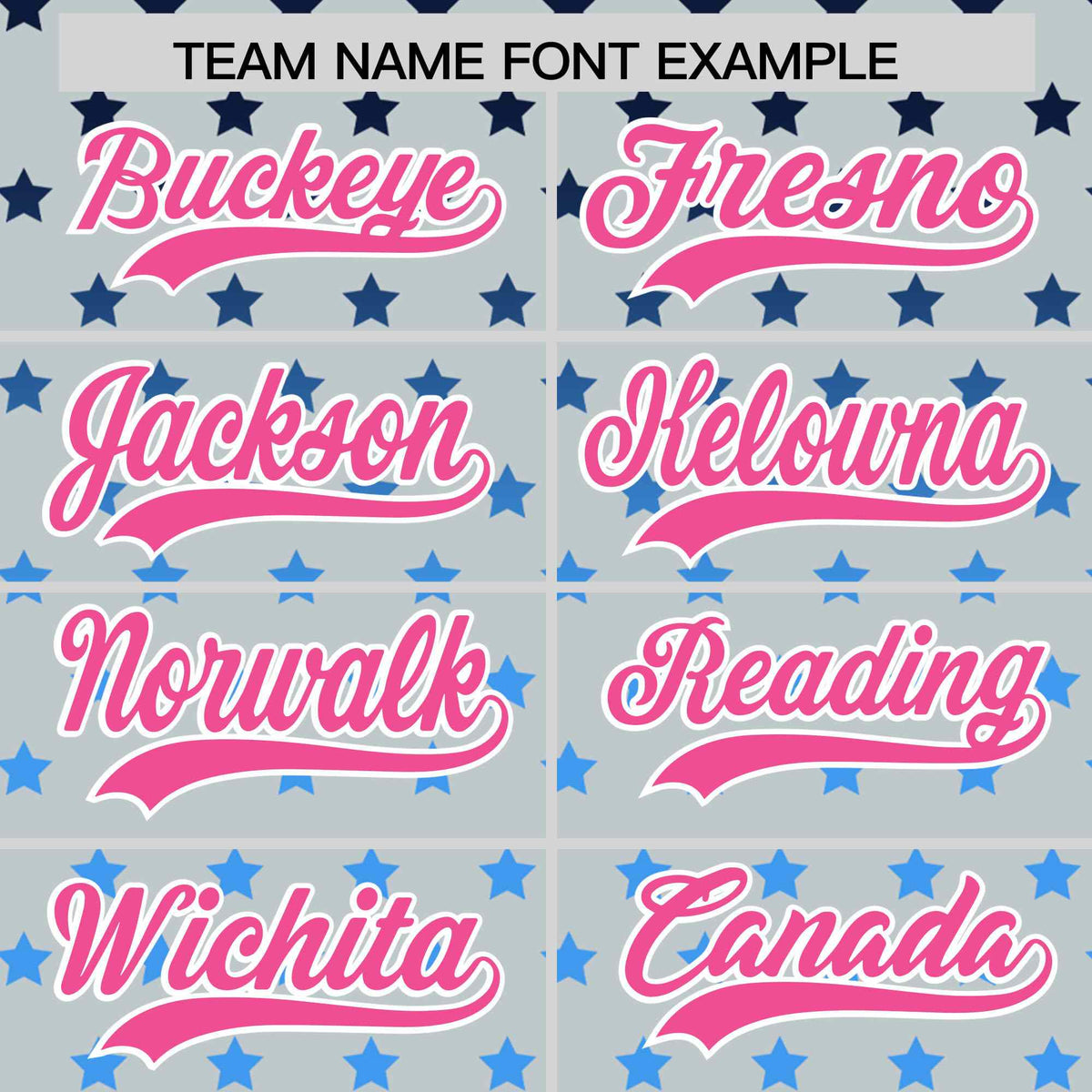 Custom Silver Pink-White Raglan Sleeve Personalized Star Print Authentic Baseball Jersey