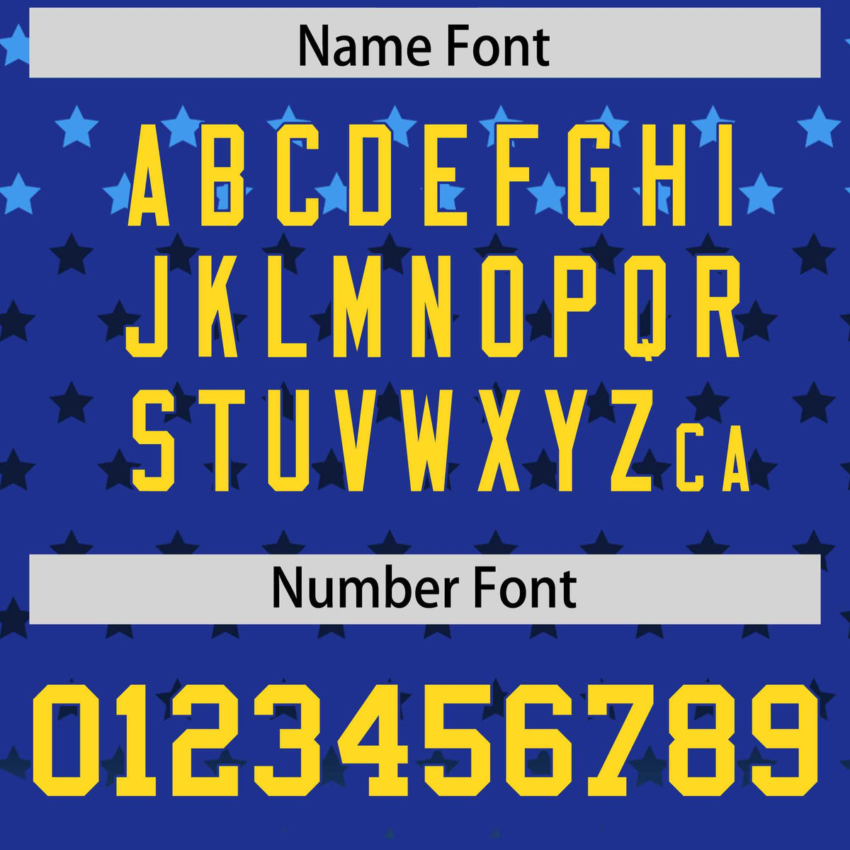 Custom Royal Gold-White Raglan Sleeve Personalized Star Print Authentic Baseball Jersey