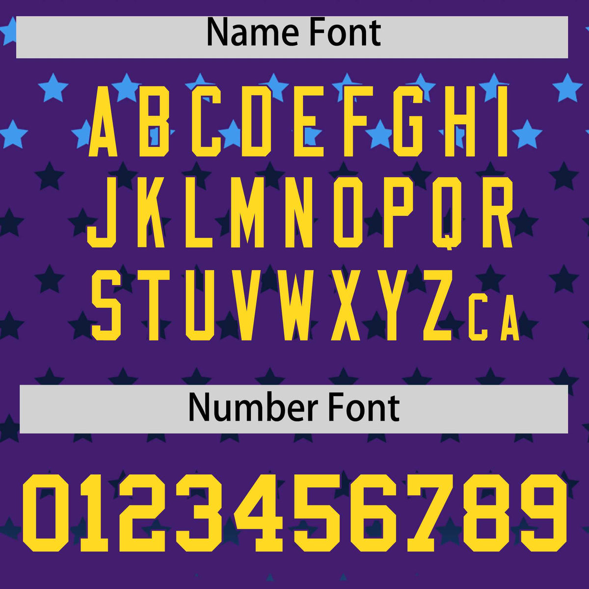 Custom Purple Gold-White Raglan Sleeve Personalized Star Print Authentic Baseball Jersey