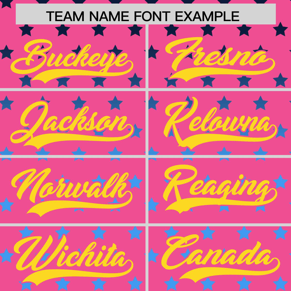 Custom Pink Gold-White Raglan Sleeve Personalized Star Print Authentic Baseball Jersey