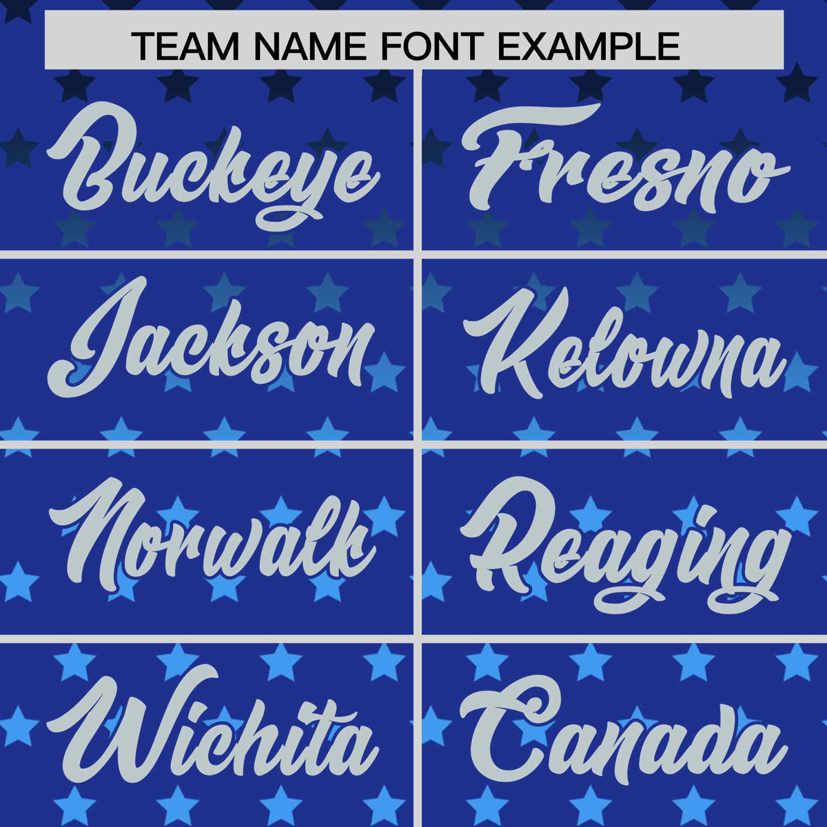 Custom Royal Silver-White Raglan Sleeve Personalized Star Print Authentic Baseball Jersey