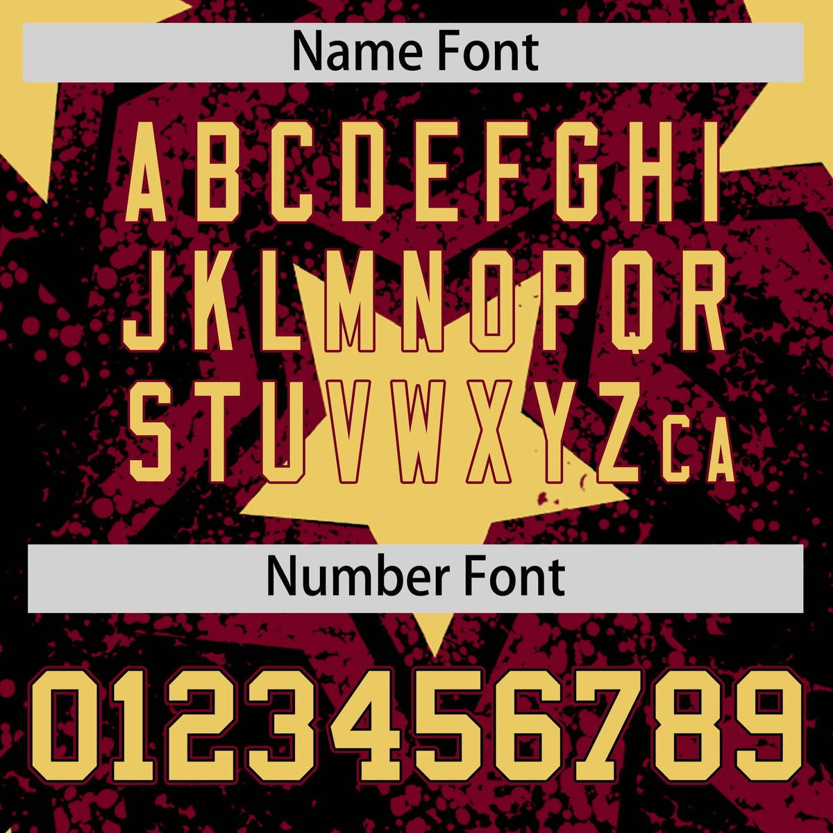 Custom Black Crimson Khaki Star Graffiti Team Baseball Jerseys With Custom Names, Numbers & Logos Lightweight Baseball Jersey| KXKSHOP