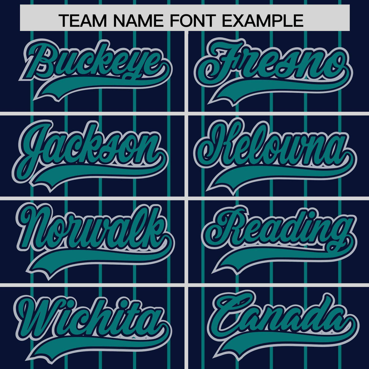 Custom Navy Aqua Stripe Fashion Sleeves Gradient Authentic Baseball Jersey