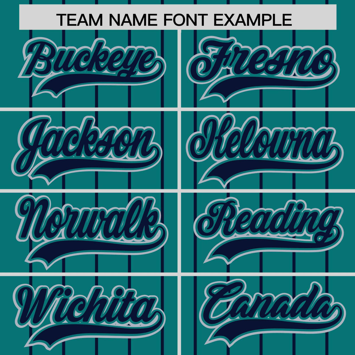 Custom Aqua Navy Stripe Fashion Sleeves Gradient Authentic Baseball Jersey