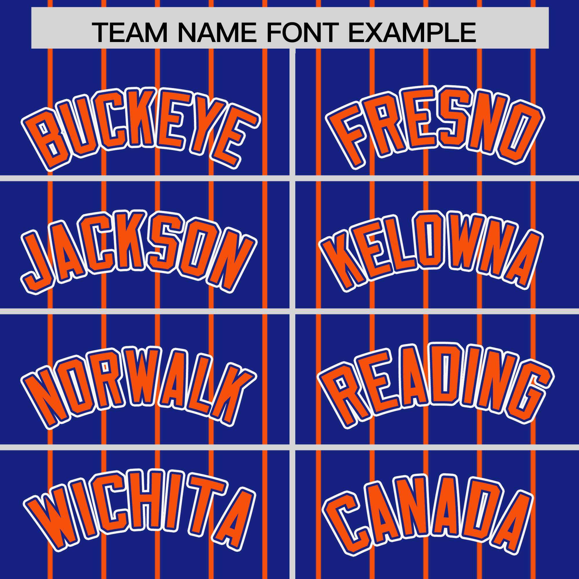 Custom Royal Orange Stripe Fashion Sleeves Gradient Authentic Baseball Jersey