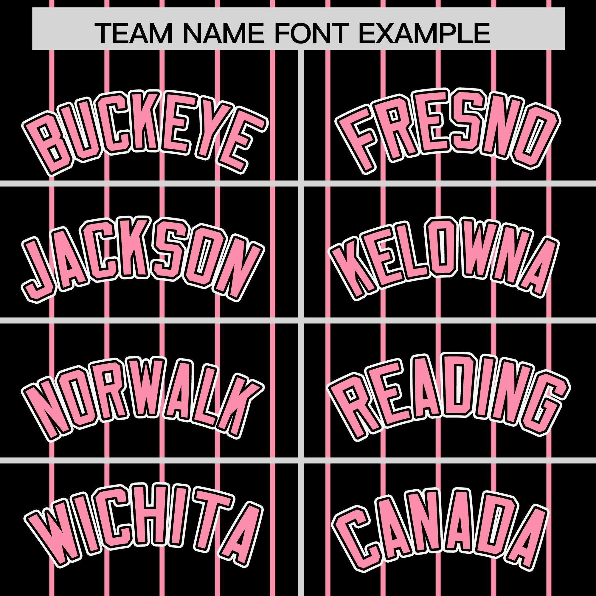 Custom Black Light Pink Stripe Fashion Sleeves Gradient Authentic Baseball Jersey