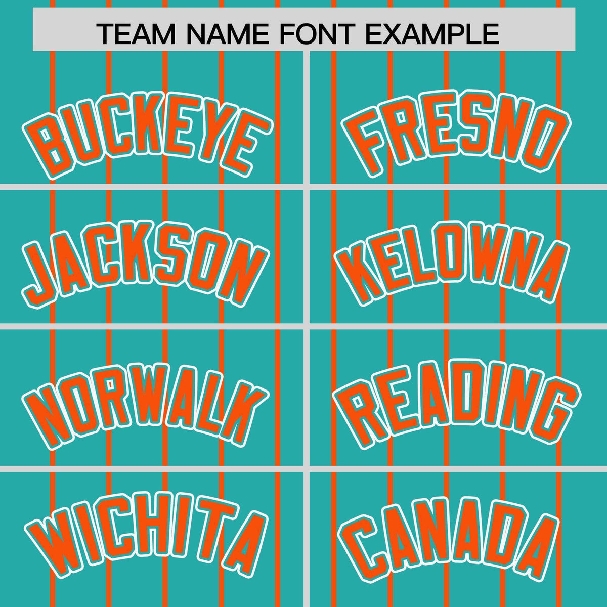 Custom Aqua Orange Stripe Fashion Sleeves Gradient Authentic Baseball Jersey