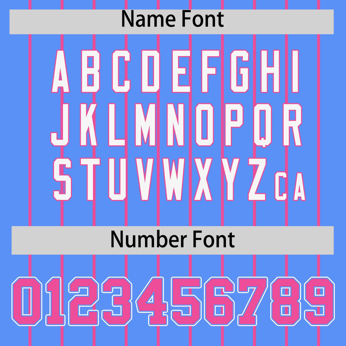 Custom Powder Blue Pink Stripe Fashion Sleeves Gradient Authentic Baseball Jersey