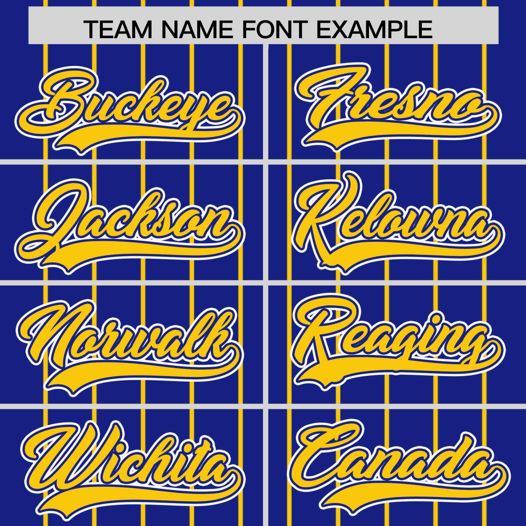 Custom Royal Gold Stripe Fashion Sleeves Gradient Authentic Baseball Jersey