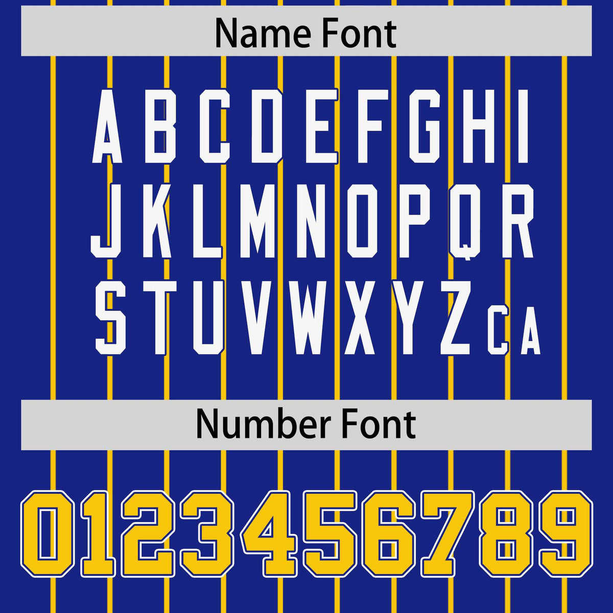 Custom Royal Gold Stripe Fashion Sleeves Gradient Authentic Baseball Jersey