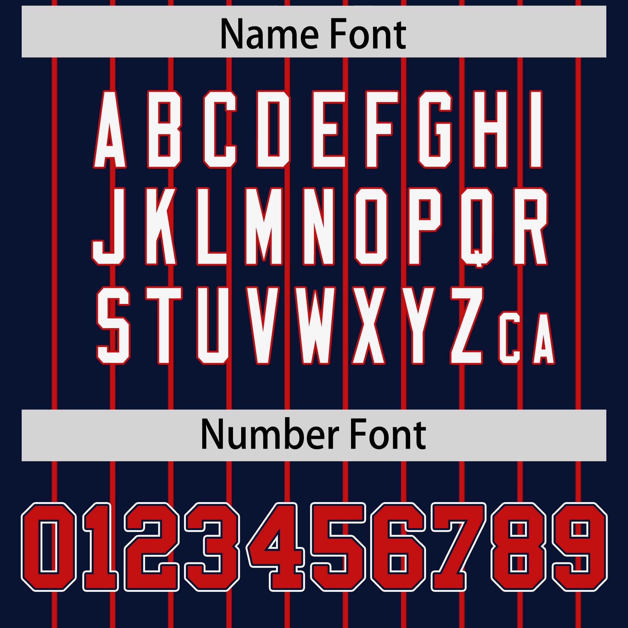 Custom Navy Red Stripe Fashion Sleeves Gradient Authentic Baseball Jersey