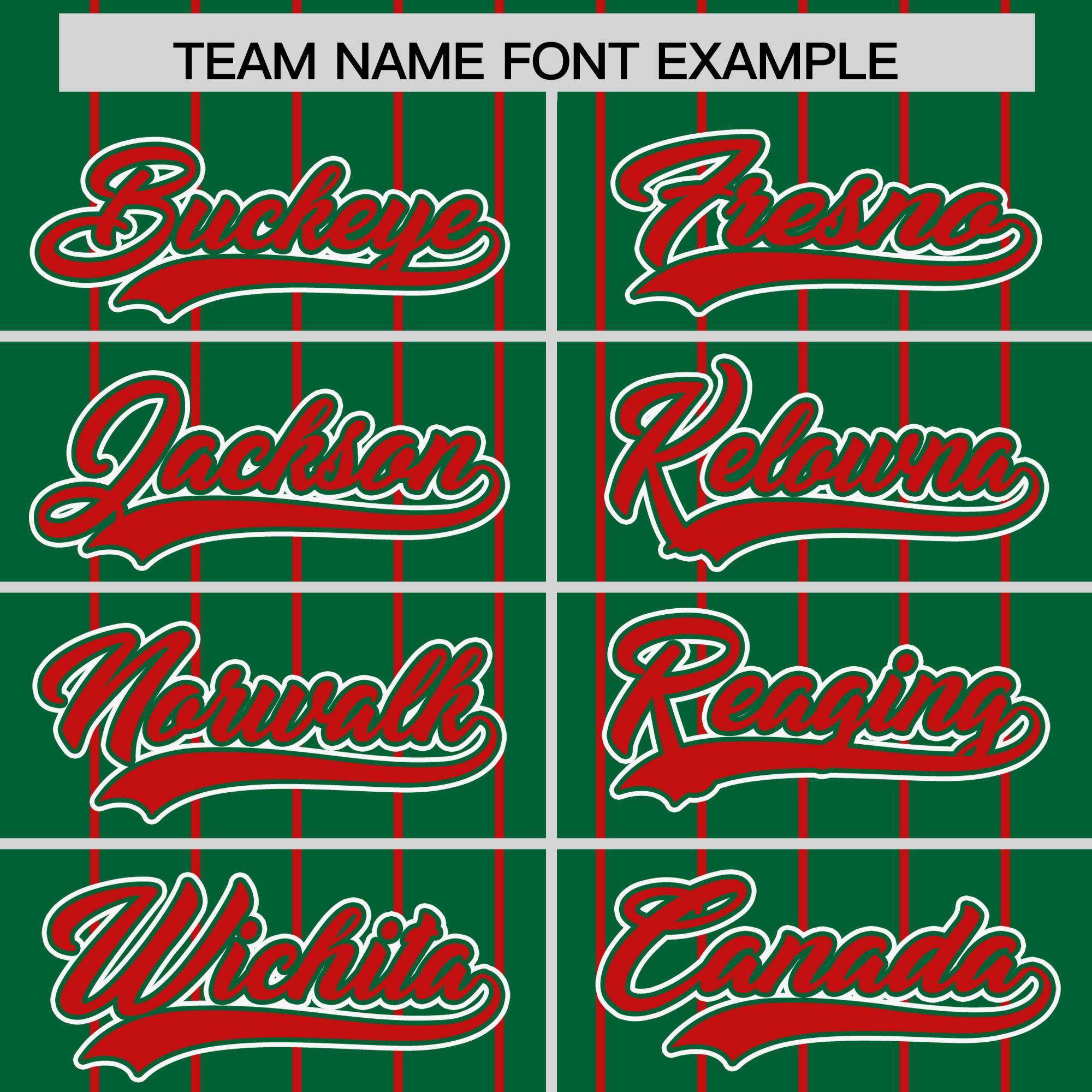 Custom Kelly Green Red Stripe Fashion Sleeves Gradient Authentic Baseball Jersey