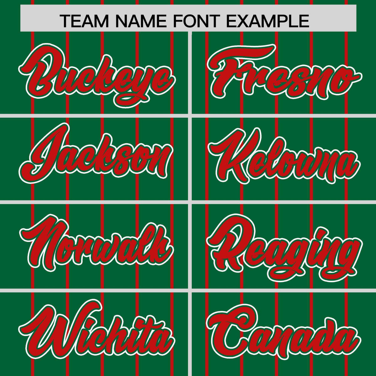 Custom Kelly Green Red Stripe Fashion Sleeves Gradient Authentic Baseball Jersey