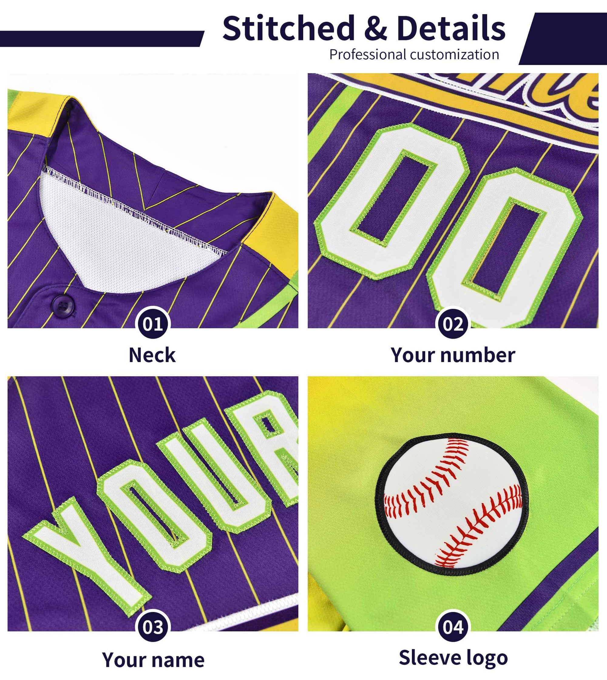 Custom Orange Aqua Stripe Fashion Sleeves Gradient Authentic Baseball Jersey